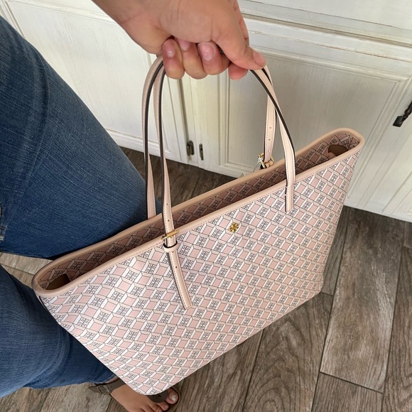 New Tory Burch geo logo targe zip tote - Picture 10 of 10